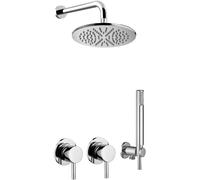 Paffoni Stick ensemble de douche encastré oui chrome SK010CR70ZSCF