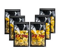 Pafnisoin TerpLoc Grove Bags 6 Pièces Sac De Rangement Et De Durcissement 23,5 x 14 cm Sachet De Conservation Conserver l’humidité 58%-62% Sacs De Conservation Réutilisables Pour Herbes