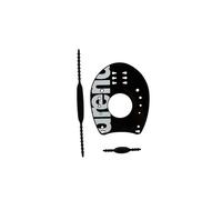 Arena Blinds Accessoires piscine Elite Hand Paddle 2 – Matériel d'entraînement, Noir/Blanc, M