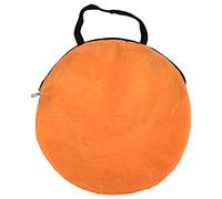 Pagaie à vent pliante en PVC, kit de voile portable pour kayak, voile à vent déployable avec fenêtre transparente pour kayaks, canoës et embarcations gonflables, compact, 42 x 42 (Orange)