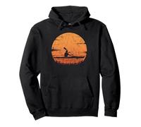 Pagaie Canoë Kayak En Mer Kayakiste Graphique Sweat à Capuche
