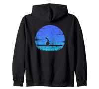 Pagaie Canoë Kayak En Mer Kayakiste Graphique Sweat à Capuche