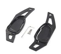 Pagaie De Changement De Vitesse De Voiture, Paddle de roue de volant de vitesse de voiture de voiture d'aluminium Contrôle de l'extension bon usage pour A5 S3 S5 S6 SQ5 RS3 RS6 RS7 Décoratif(Black)
