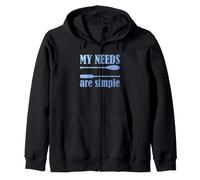 Pagaie de Kayak Amusante pour Amateur de canoë Mes Besoins sont Simples Sweat à Capuche