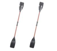 Pagaie de Kayak réglable en d'aluminium Amovible | Pagaie de Kayak épaisse avec Connexion filetée télescopique pour radeaux gonflables canoës et pêche