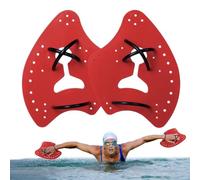 Pagaie de natation portable, système d'entraînement de la main de 13 cm, avec unité de construction légère de qualité, équipement réglable, pagaies de natation, pour entraînement de piscine et