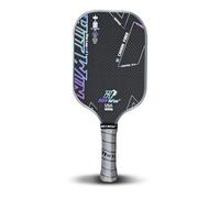 Pagaie de pickleball, approuvée par l'USAPA, 3K-T700 en fibre de carbone brut, pagaie légère pour homme et femme, surface givrée à haute rotation, idéale pour les joueurs débutants et professionnels