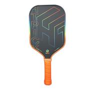 Pagaie de pickleball T700 en fibre de carbone avec noyau en nid d'abeille PP de 16 mm d'épaisseur, absorption des chocs améliorée pour une rotation et une cohérence ultimes