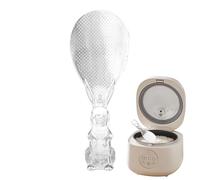 Pagaie De Riz - Pelle De Nourriture Pour Scoop Claire, Spatule Debout Louche Incurvée | Outil De Service Alimentaire Ergonomic Ladle, Cuisine Du Serveur Scoop De Cuisine, Salade Buffet Méla