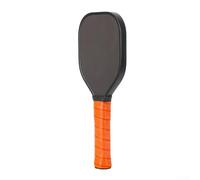 Pagaie d'entraînement de pickleball légère en fibre de carbone, parfaite pour les débutants cherchant à améliorer leurs compétences (marron)