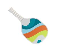 Pagaie en bois avec poignée antidérapante - Idéal pour l'intérieur et l'extérieur | Bois env. 350 g, 39,5 x 19,5 cm, pour débutants et professionnels, des heures de plaisir