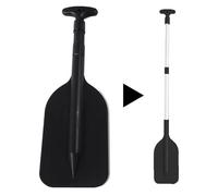 Pagaie Télescopique, Pagaie Paddle en Aluminium Pagaies De Stand Up, Pagaies De Kayak Réglable pour Paddleboard, Rame Paddle De Canoe Démontable pour Canoë Bateau Pneumatique Kayak