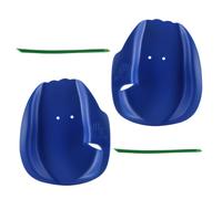 Pagaies de natation en PVC | Une paire de pagaies de natation freestyle en plein air | Accessoire d'entraînement de natation hydrodynamique Appareil de renforcement des bras pour les apprenants