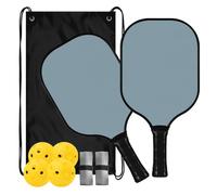 Pagaies de pickleball légères de couleur unie bleu clair | ensemble de palas de pickleball pour adultes hommes femmes