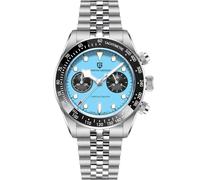 Pagani Design 1718 Panda Dial Men's Chronograph Watches Japan VK64 Movement Stianless Steel 100M Waterproof Men Fashion Casual Watch