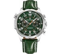 Pagani Design 2025 Montre à Quartz de Luxe pour Homme avec chronographe AR Saphir et Cadran Lumineux en Cuir