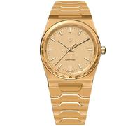 Pagani Design Herrenuhr Saphir Edelstahl Quarzuhr 100M Wasserdicht 7MM ultradünne Herrenuhr (Gold)