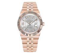 Pagani Design Montre pour Homme Mouvement Automatique Japonais Boîtier en Acier Inoxydable Étanche 10bar Lumineux Décontracté Business Montre pour Homme avec Date (Tout en Or et en Blanc)