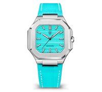 Pagani Design Nouveaux Hommes 42mm Quartz Acier Inoxydable Lumineux Etanche Mode Montre d'affaires (Bande Bleu Ciel)