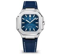 Pagani Design Nouveaux Hommes 42mm Quartz Acier Inoxydable Lumineux Etanche Mode Montre d'affaires (Ruban adhésif Bleu)