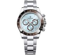 Pagani Design VK63 Montre de Sport à Quartz pour Homme en Acier Inoxydable étanche avec Mouvement chronographe Tendance