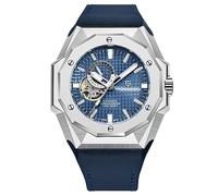 Pagani Design YS010 Montre Automatique pour Homme NH39 Mouvement à remontage Automatique Bracelet en Cuir étanche élégant et Unique Cadran Squelette