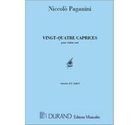 PAGANINI - 24 CAPRICES - VIOLON SEUL