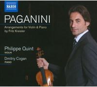 Paganini: Arrangements for Violin & Piano [CD] NEUF