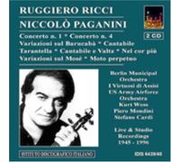 Paganini - Concertos/Cantabile E Valtz/Sonata