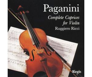 Paganini : Intégrale des Caprices. Ricci