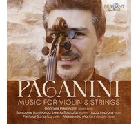 PAGANINI:MUSIC FOR VIOLIN&STRINGS CD NEUF PAGANINI,NICCOLO
