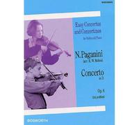 PAGANINI N. - CONCERTO IN D OP.6 - VIOLON ET PIANO
