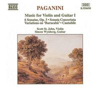 Paganini, N. - Musique pour violon et guitare Vol.1