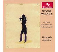 Paganini, Nicolo / Apollo Ensemble - Tre Duetti Concertanti Pe