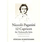 Paganini, Niccolo - 12 Caprices for Cello Solo (from Op. 1)
