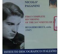 Paganini - Paganini: 24 Caprices, OP. 1 (First Complete Recording) [Import]