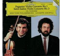 Paganini: Violin Concerto No. 1 / Saint-Saens: Violin Concerto No. 3 by Gil Shaham, Niccolo Paganini, Camille Saint-Saens and Giuseppe Sinopoli