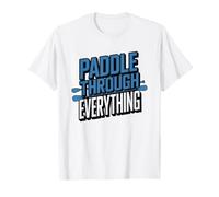 Pagayeur De Pirogue Balancier Outrigger Vie Pagaie Ocean T-Shirt