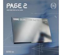 Album CD YG MEDIA KANG SEUNG YOON Page 2 2nd Full Album OUTRO Version 13 titres 1 disque Argent/Bleu-gris