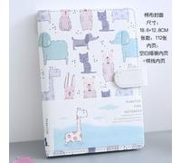 Page À Colorier Animal De Dessin Animé Kawaii Licorne Alpaga, Carnet De Notes Peint À La Main, Planificateur Journal Intime, Couverture En Tissu, Bloc-Notes Pour Enfants, Cadeau