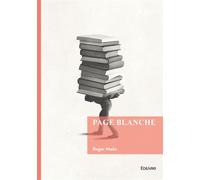 Page blanche - Roger Maës - Edilivre-Aparis - broché - Roman