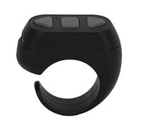 Page Bluetooth Turner, Télécommande Intelligente à Distance, Télécommande Page Turner, Contrôleur de Bague, Nouvelle Montre de Téléphone TV Tourner la Page Dispositif Selfie (Noir)
