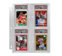 Page Classeur Ultrapro - Page Pour Psa Graded Transparente Compatible Classeur 3 Anneaux