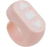 Page compatible Bluetooth introuvable Télécommande Caméra vidéo Obturateur Bouton Selfie Téléphone portable Contrôleur rose