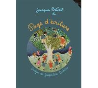 Page d'écriture - Jacques Prévert - Gallimard jeunesse - cartonné - Album jeunesse dès 3 ans