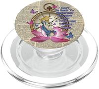 Page du Dictionnaire Vintage d'Alice au Pays des Merveilles PopSockets PopGrip pour MagSafe
