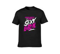 Page Ellen David Guetta Sexy Bitch Mens T-Shirt Black Unisex Mens Tees S