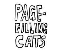 Page-Filling Cats: A funny coloring fun Book with fancy weird croocked Cats