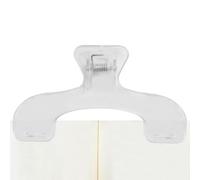 Page Holder Clip - Transparent Music Page Holder - Binder Clip, Book Page Holder for Most Books, Reading Accessories for Book Lover