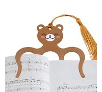 Page Holders for Reading - 3.66 Inches, Non Slip Decorative Portable Cute, Book Page Spreader Sheet Music Clip | Metal Animal Design Thumb Book Clip for Bible, Cookbook, Planner, Kids, Home, School